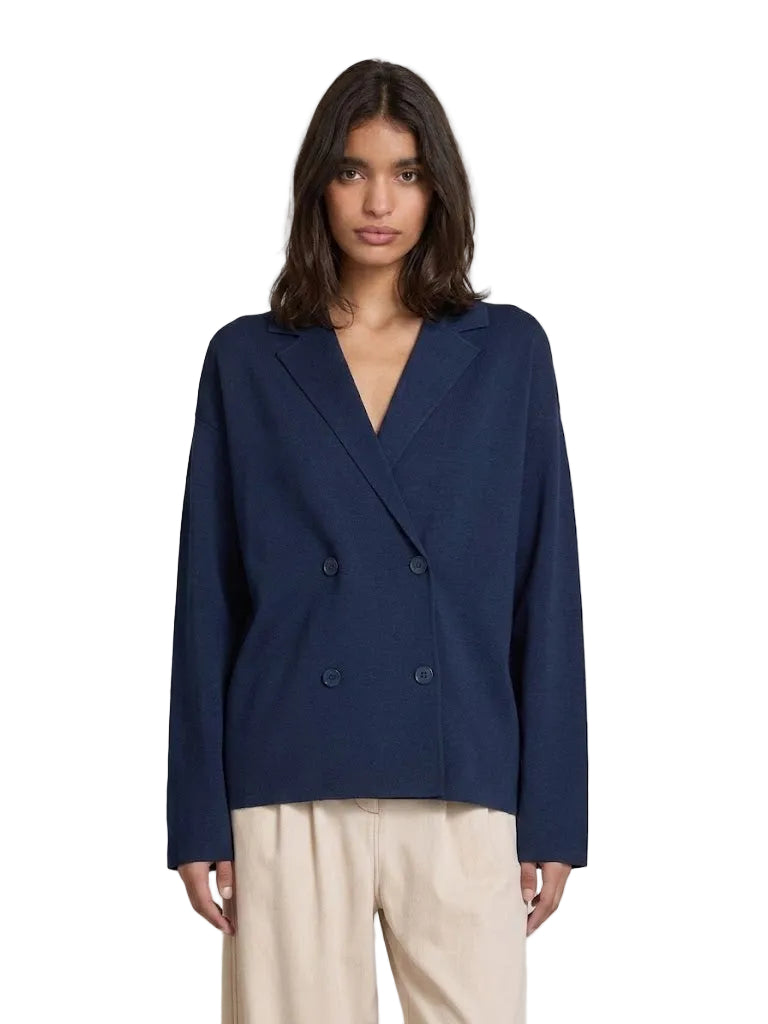 GIACCA CARDIGAN MMLONCIA DOPPIOPETTO IN MAGLIA MAX MARA MM