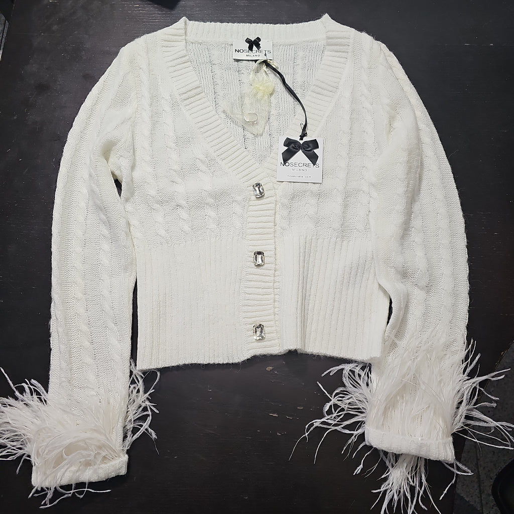 CARDIGAN MAGLIA LUXURY NOSECRETS