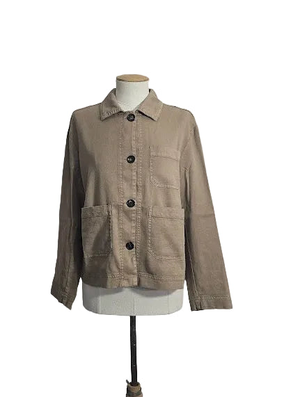 Giacca Worker in Lino CIGALA'S - Michela Bini