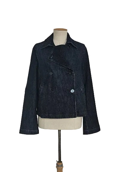 Giacca Marine in Denim CIGALA'S - Michela Bini