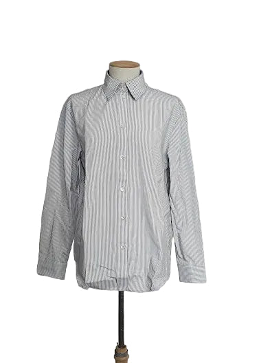 CAMICIA POPELINE COTONE RIGATO MAX MARA MM
