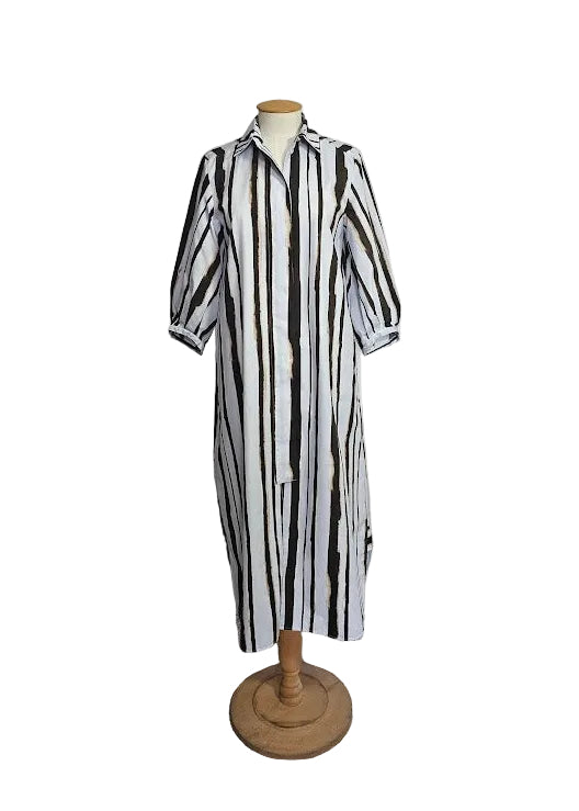 ABITO LUNGO POPELINE PURO COTONE MAX MARA MM