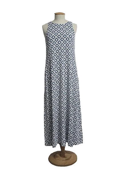 ABITO LUNGO JERSEY VISCOSA STAMPATA MAX MARA MM