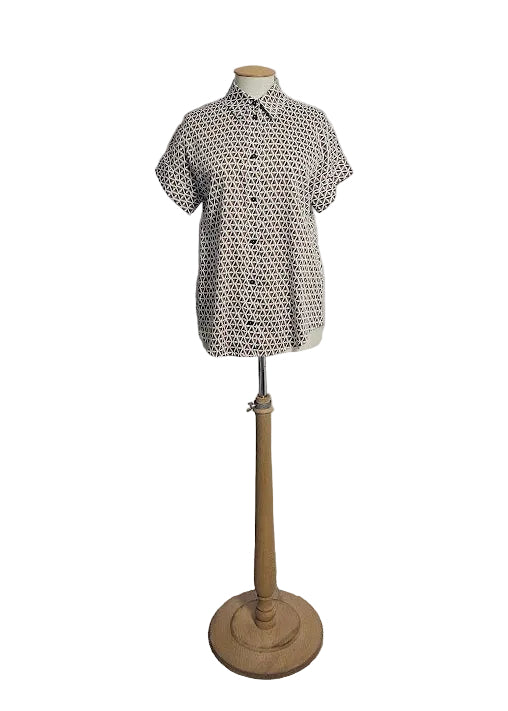 CAMICIA RASO COTONE STAMPATO MAX MARA MM