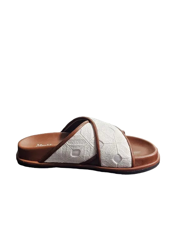 CIABATTE PEONIE A FASCIA MAX MARA MM