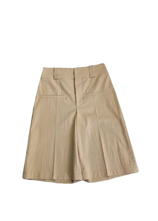 PANTALONE COTONE TECNICO STRETCH BEIGE MOSCHINO JEANS