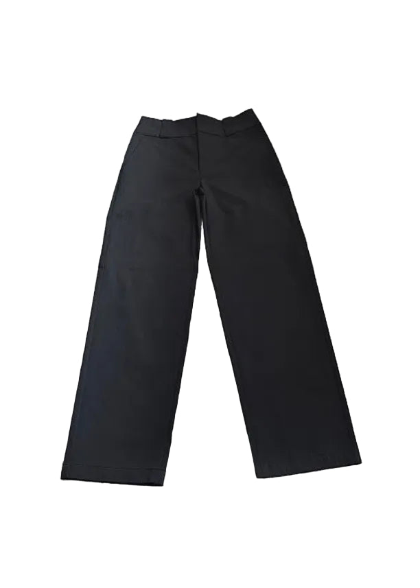 PANTALONE COTONE TECNICO STRETCH NERO MOSCHINO JEANS
