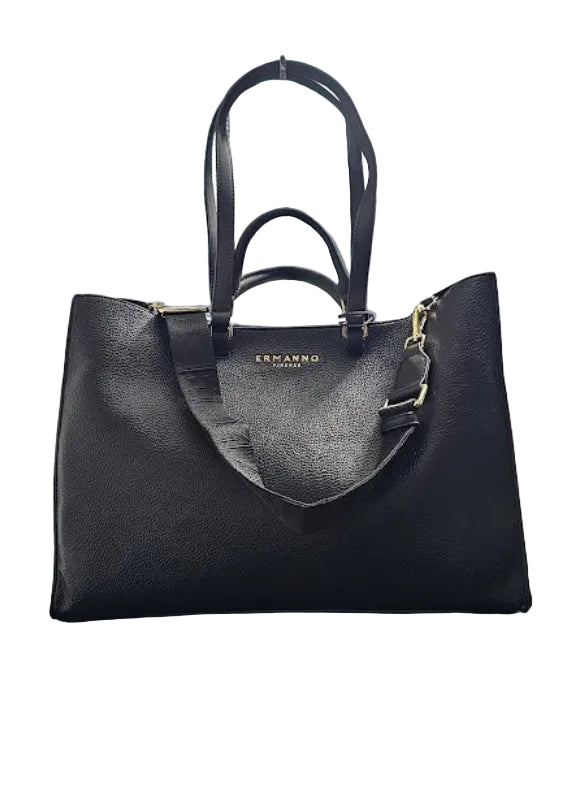 BORSA ALESSANDRA LARGE TOTE NERO ERMANNO SCERVINO FIRENZE