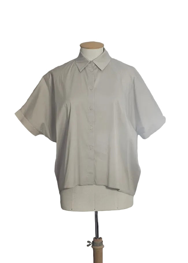 CAMICIA PITTURA OVERSIZE MANICHE CORTE MAX MARA MM