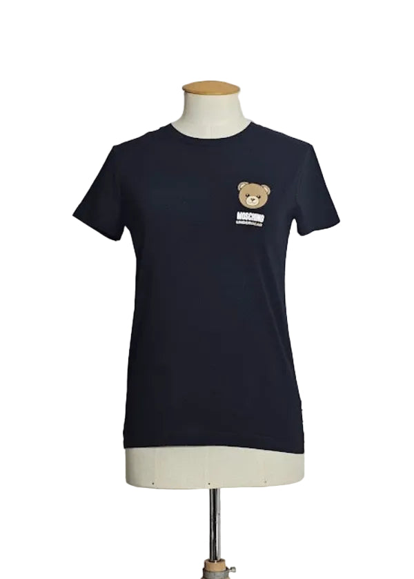 T-SHIRT STRETCH JERSEY MOSCHINO ACTIVE