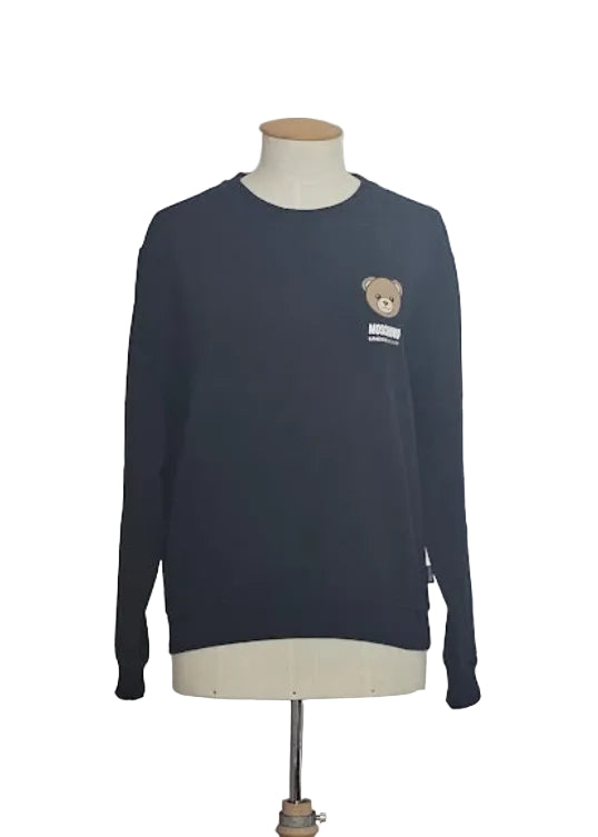FELPA GIROCOLLO STRETCH FLEECE MOSCHINO ACTIVE