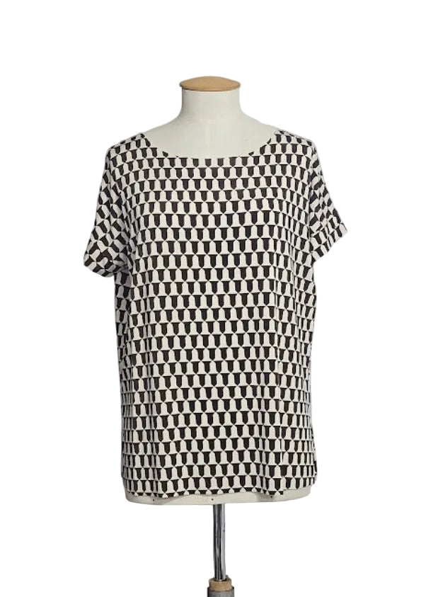 BLUSA CON STAMPA BRUNO MAIDAMILA