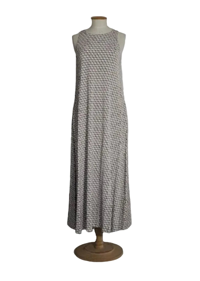 ABITO LUNGO BCHPASTE STAMPA GEOMETRICA MAX MARA MM