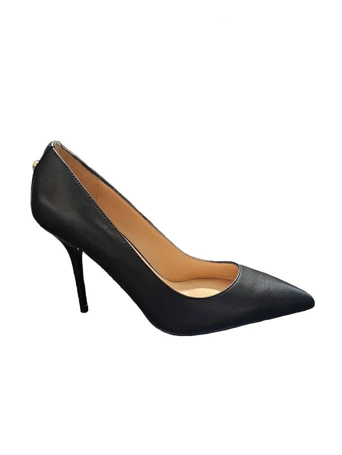 SCARPA SPILLO NAPPA NERO LOVE MOSCHINO