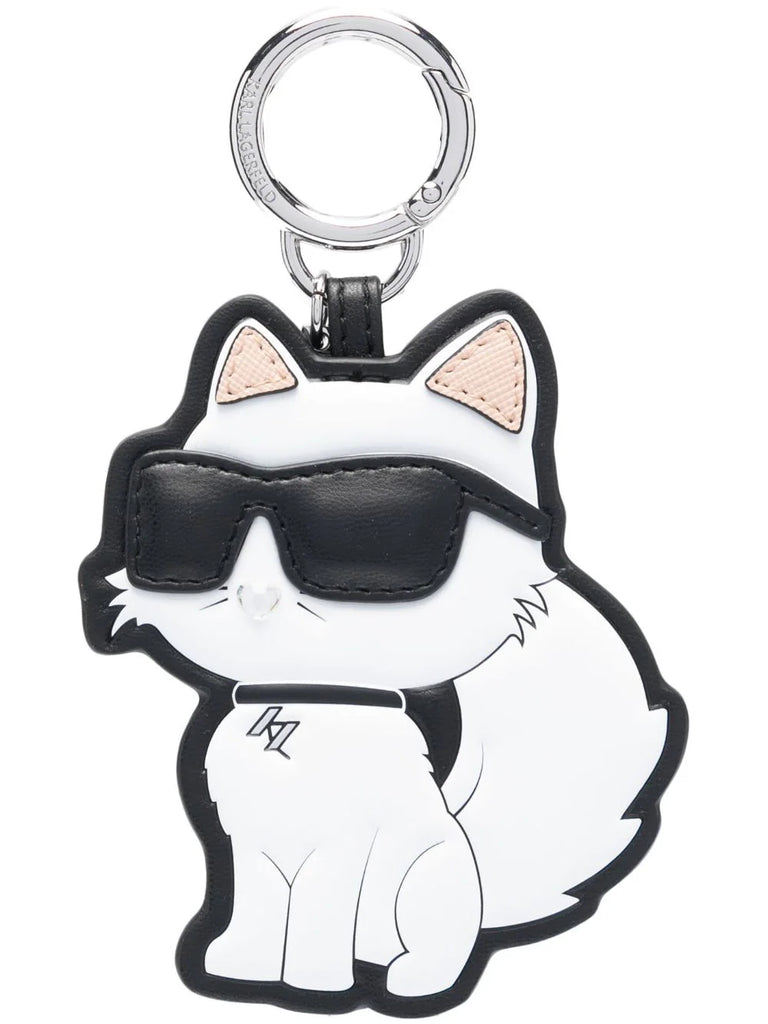 PORTACHIAVI K/IKONIK CHOUPETTE KEYCHAIN   KARL LAGERFELD