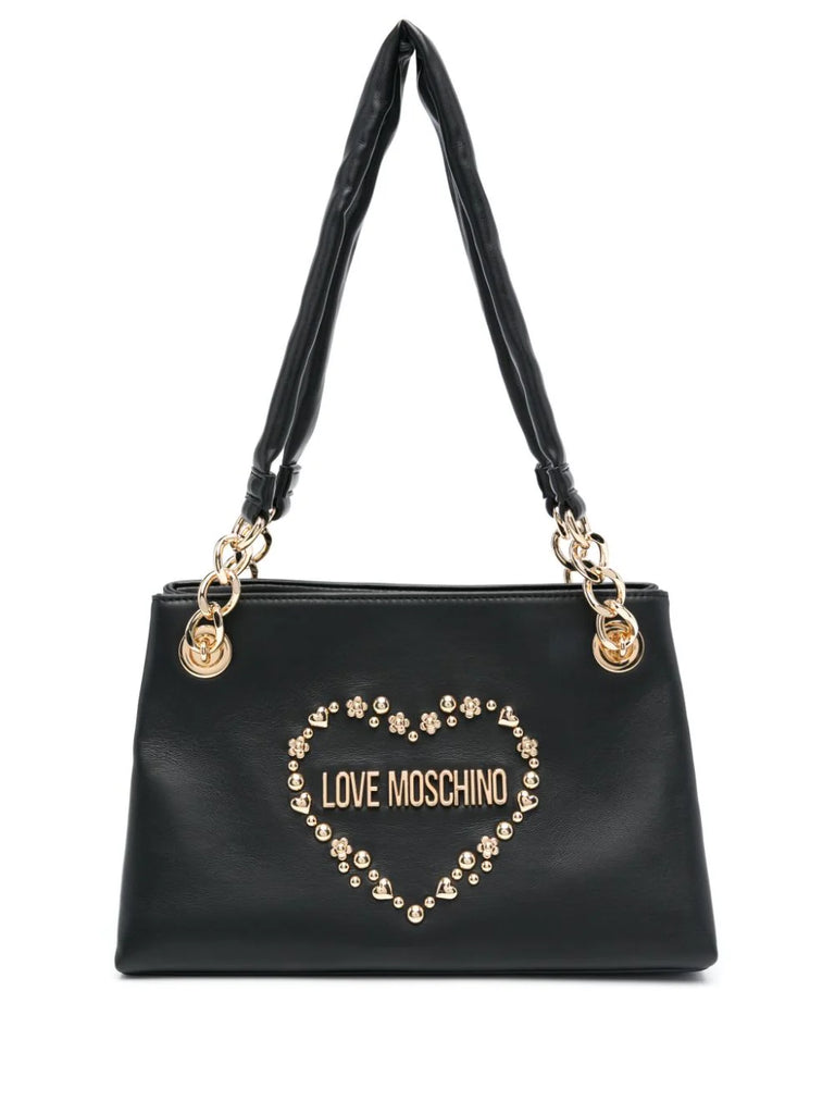 BORSA A SPALLA CON  LOGO    LOVE MOSCHINO