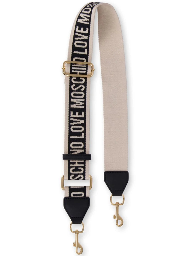 TRACOLLA PER BORSA MESSENGER CON LOGO     LOVE MOSCHINO