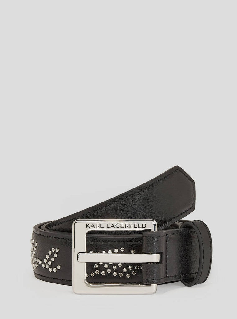 CINTURA K/SIGNATURE ROCKY BELT   KARL LAGERFELD