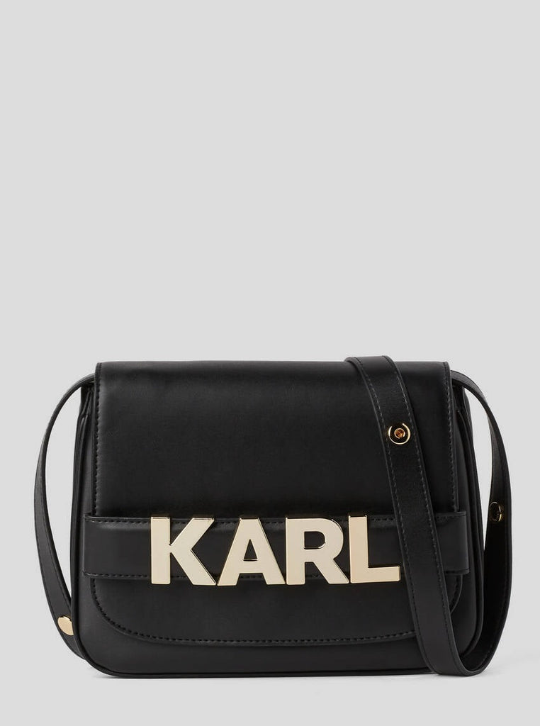 BORSA K/LETTERS FLAP CROSSBODY   KARL LAGERFELD