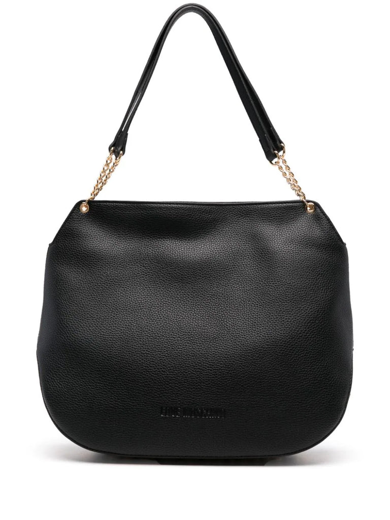 BORSA TOTE CON LOGO IN FINTA PELLE    LOVE MOSCHINO