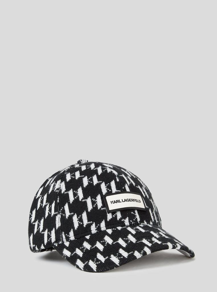 CAPPELLINO DA BASEBALL K/MONOGRAM    KARL LAGERFELD