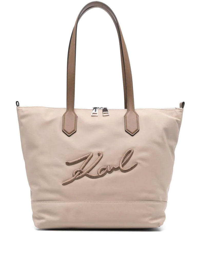 BORSA TOTE K/SIGNATURE PICCOLA    KARL LAGERFELD