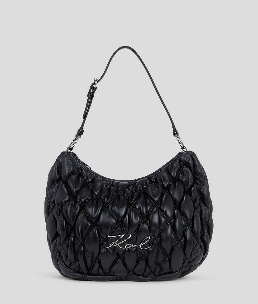 BORSA K/SIGNATURE KUILT HOBO    KARL LAGERFELD