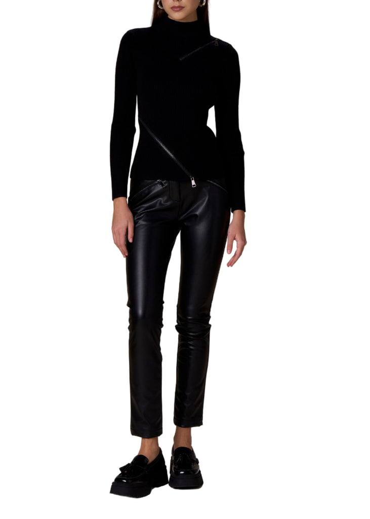 MAGLIA CON ZIP APRIBILE     NOSECRETS