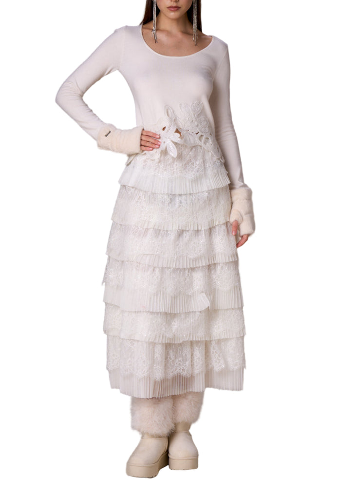 MAGLIA SCOLLO MADONNA CON PIZZO     NOSECRETS