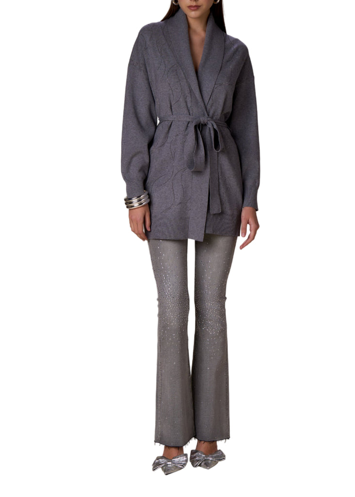 MAXI CARDIGAN ONDE DIAMANTI     NOSECRETS