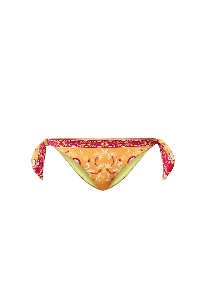 BIKINI BOTTOM TANGA CON STAMPA FOULARD TWINSET