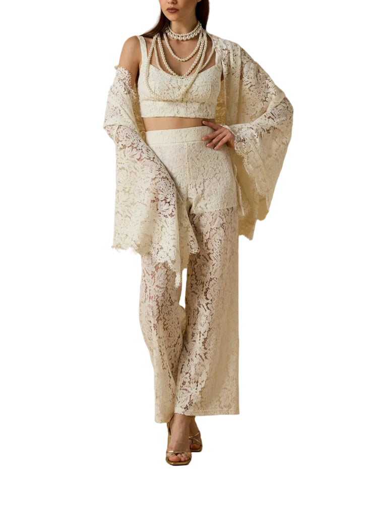 PANTALONE PALAZZO PIZZO     NOSECRETS
