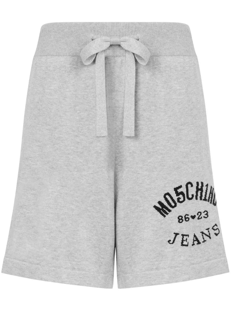 PANTALONE BERMUDA CON STAMPA     MO5CH1NO JEANS