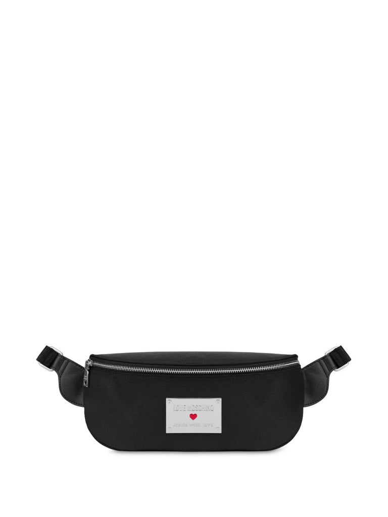 MARSUPIO CON PLACCA LOGO     LOVE MOSCHINO