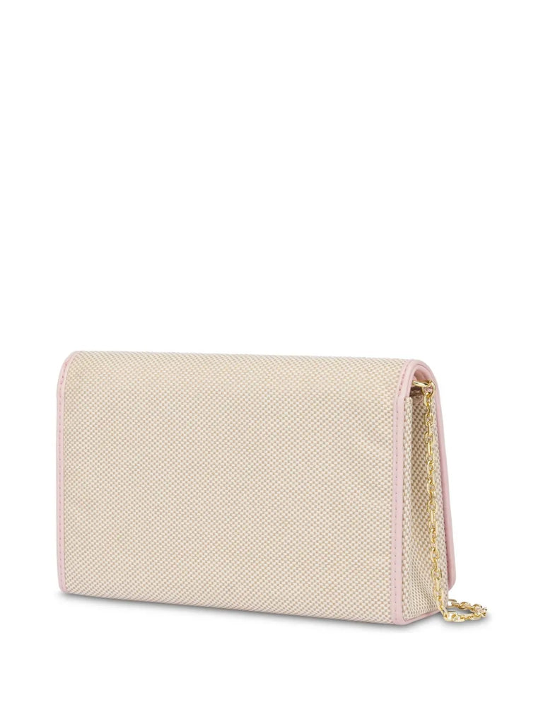 BORSA A TRACOLLA CON RICAMO     LOVE MOSCHINO
