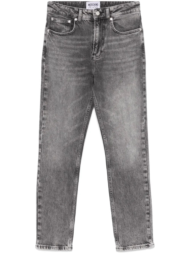 PANTALONE LOGO-PATCH JEANS     MO5CH1NO JEANS