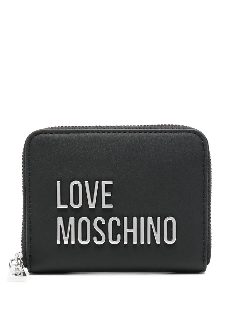 PORTAFOGLIO CON STAMPA LOGO     LOVE MOSCHINO