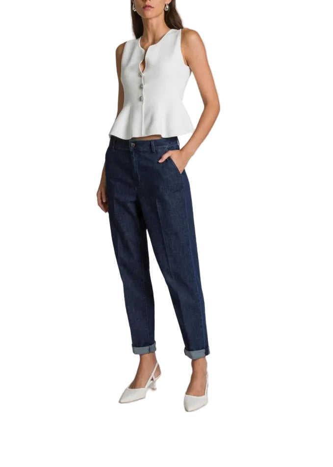 Pantalone Jeans Relaxed Chino CIGALA'S - MICHELA BINI