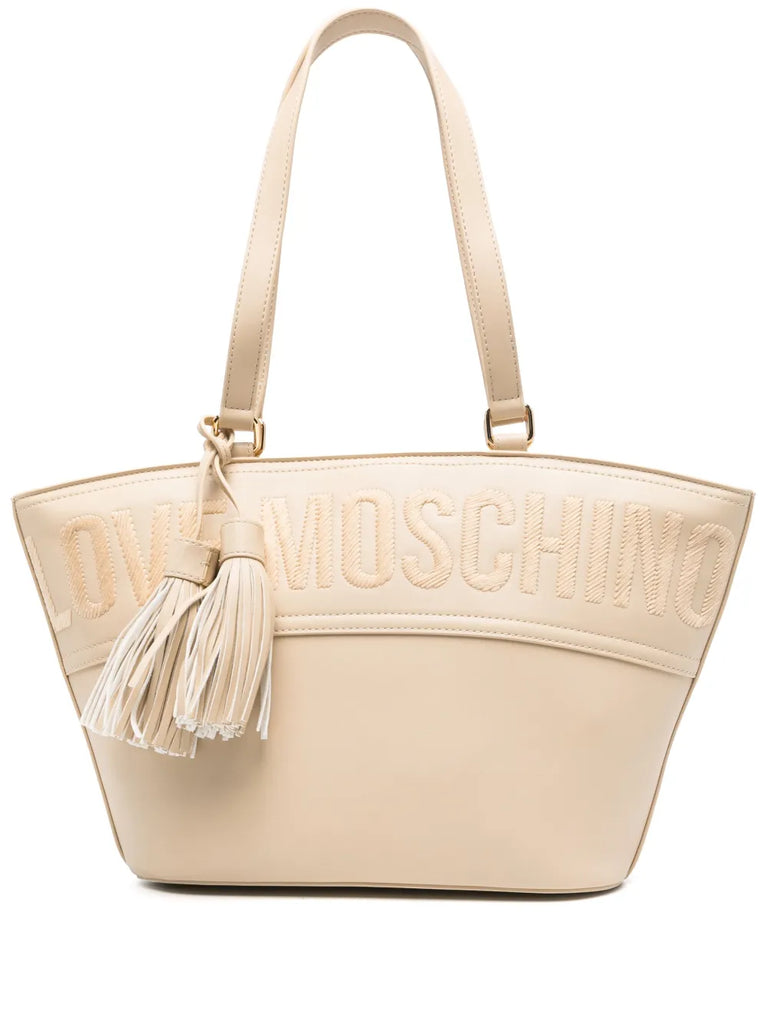 BORSA TOTE CON NAPPA     LOVE MOSCHINO