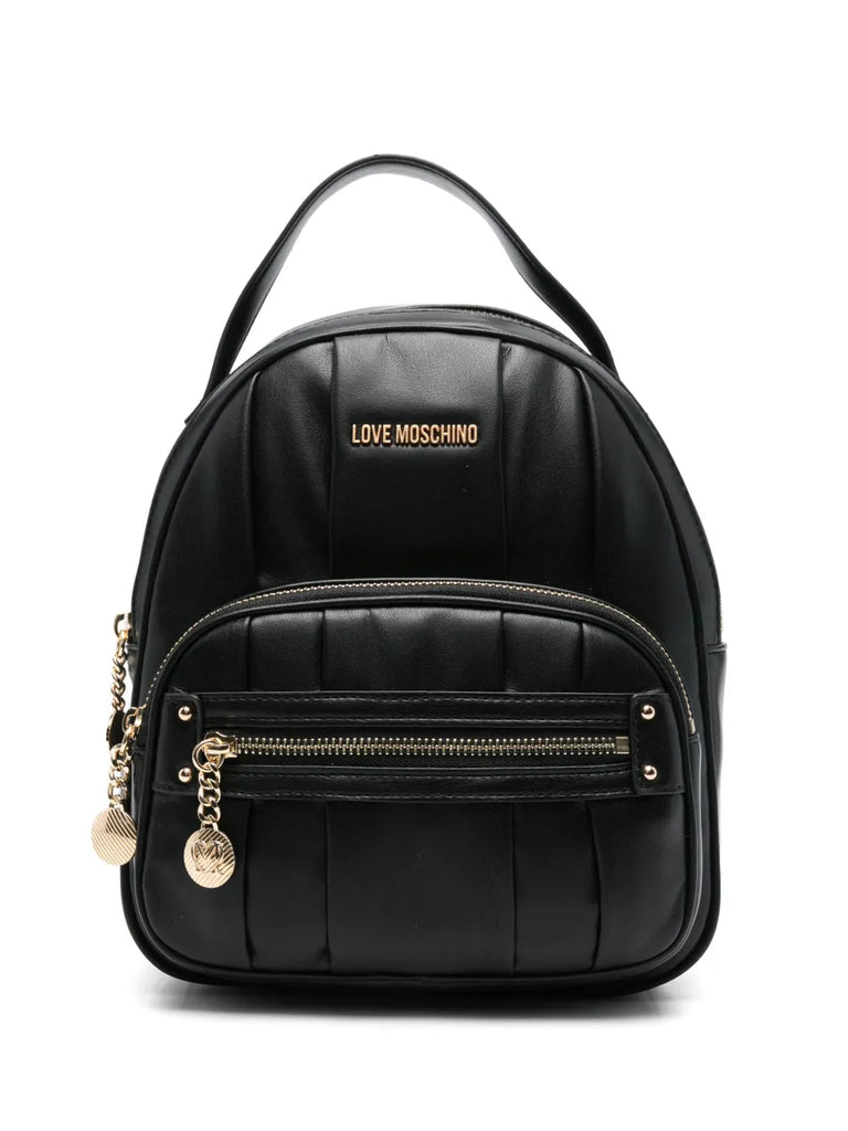 ZAINO CON CIONDOLI LOGO     LOVE MOSCHINO