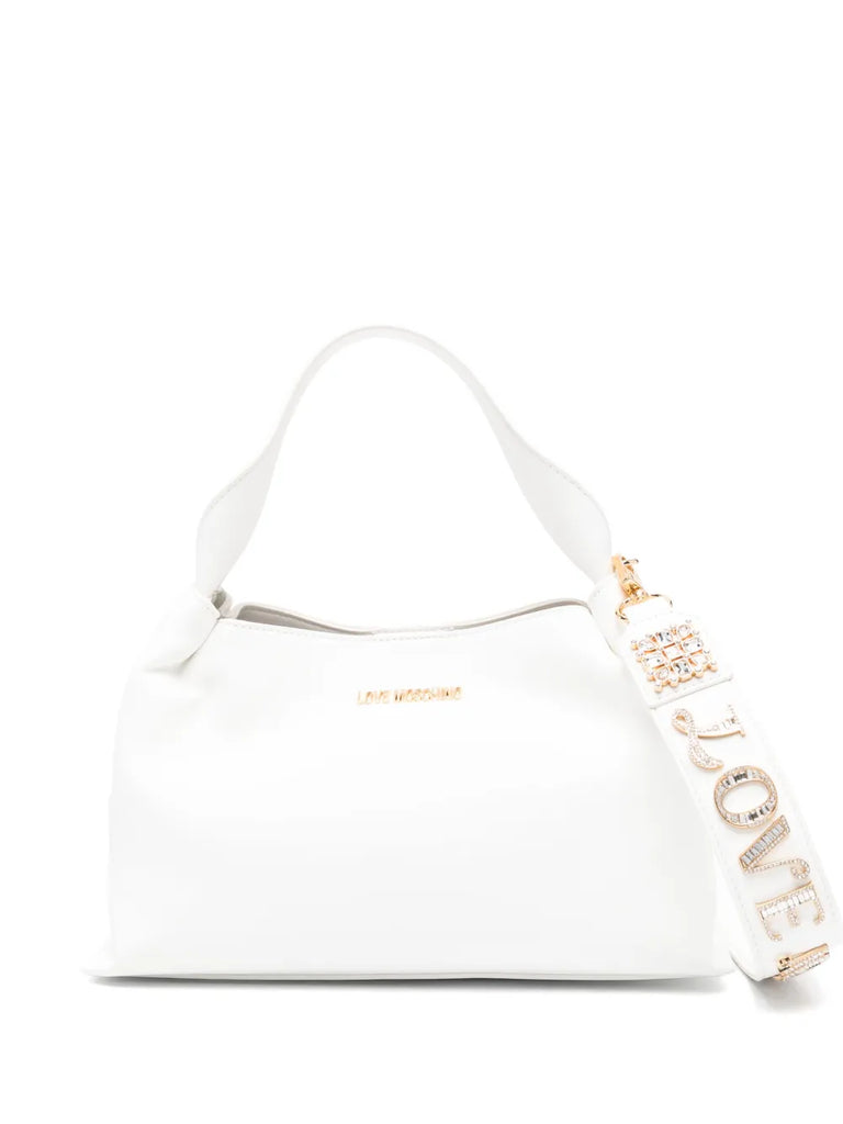 BORSA TOTE CON LOGO     LOVE MOSCHINO