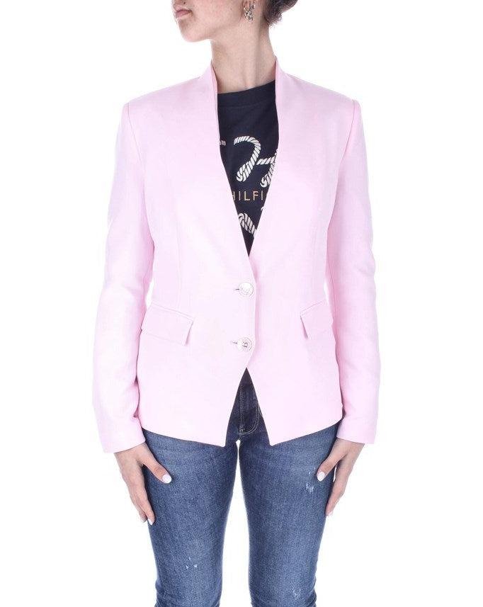 GIACCA BLAZER IN CADY STRETCH  BLUGIRL Blumarine