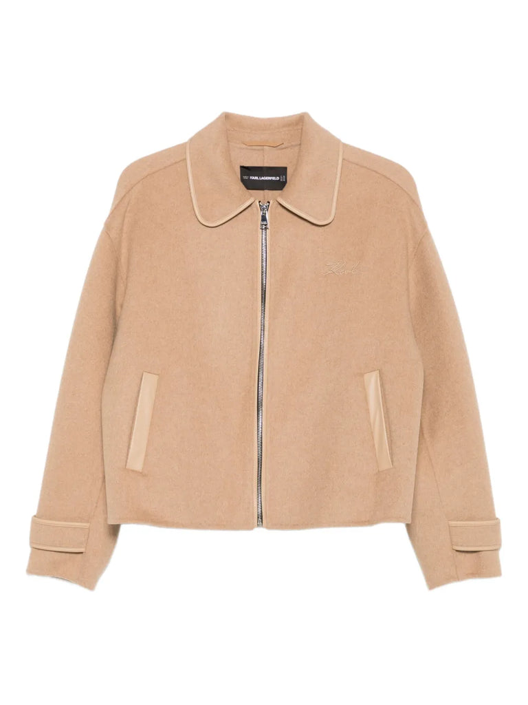 GIACCA CON ZIP     KARL LAGERFELD