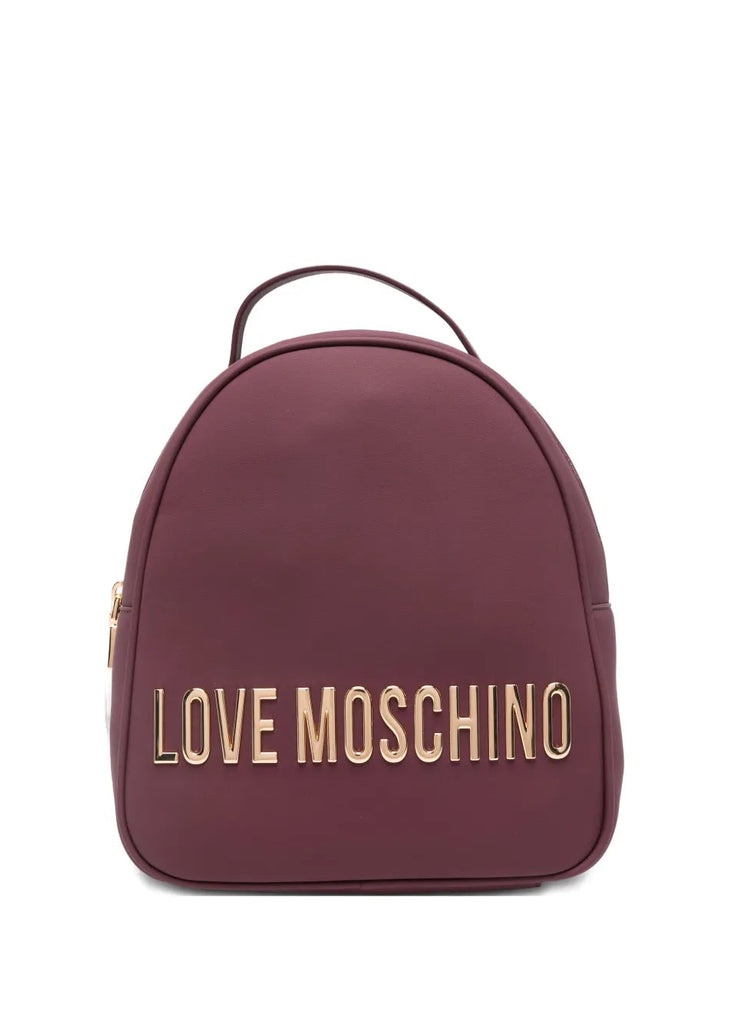 ZAINO PICCOLO CON PLACCA LOGO     LOVE MOSCHINO
