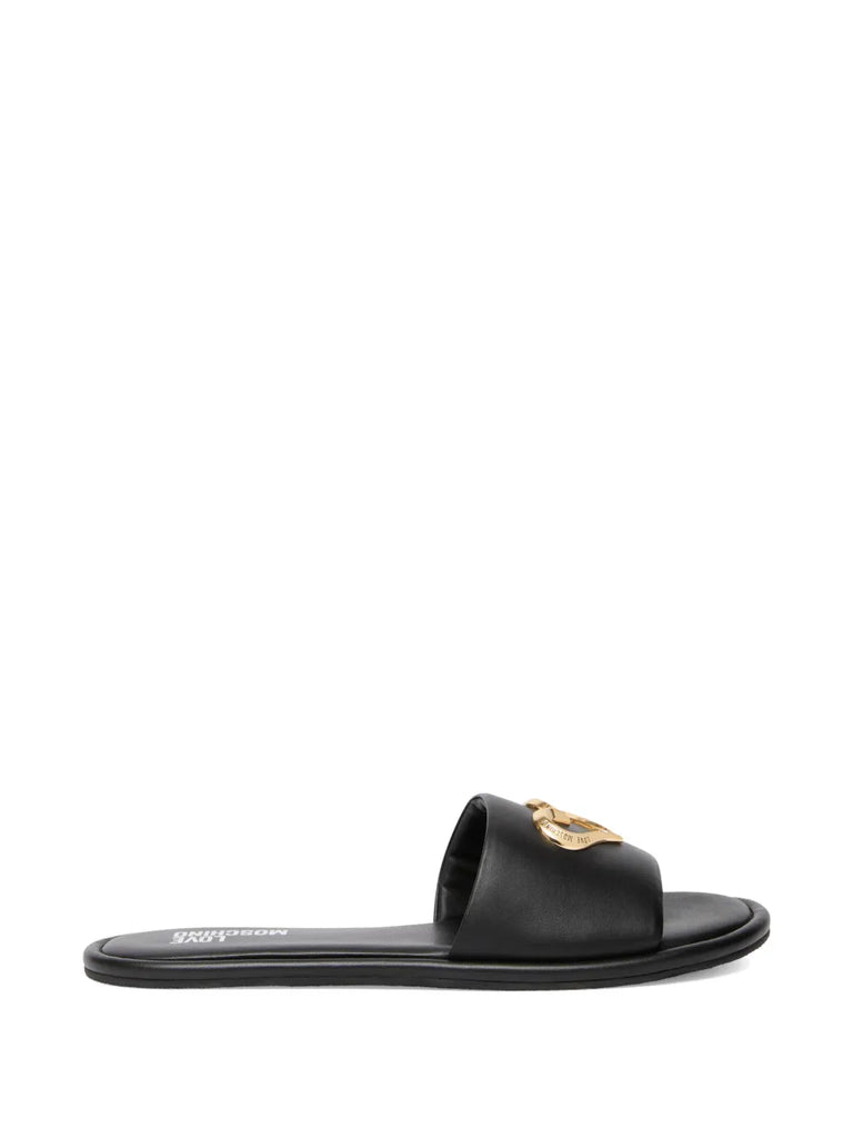 CIABATTA BOTTOLATA CON DETTAGLIO CUORE LOVE MOSCHINO