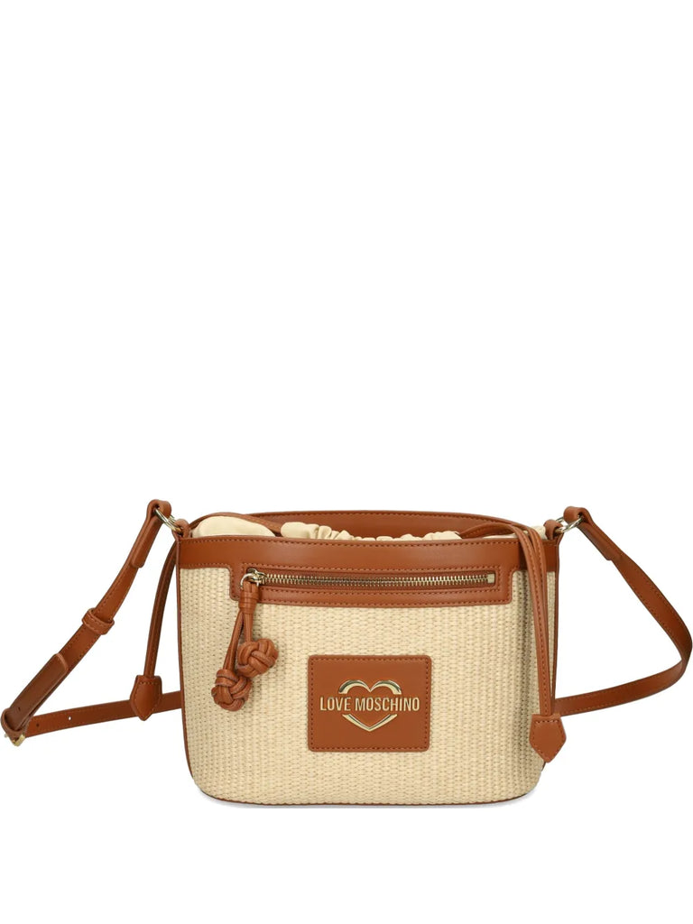 SECCHIELLO IN RAFIA LOVE MOSCHINO
