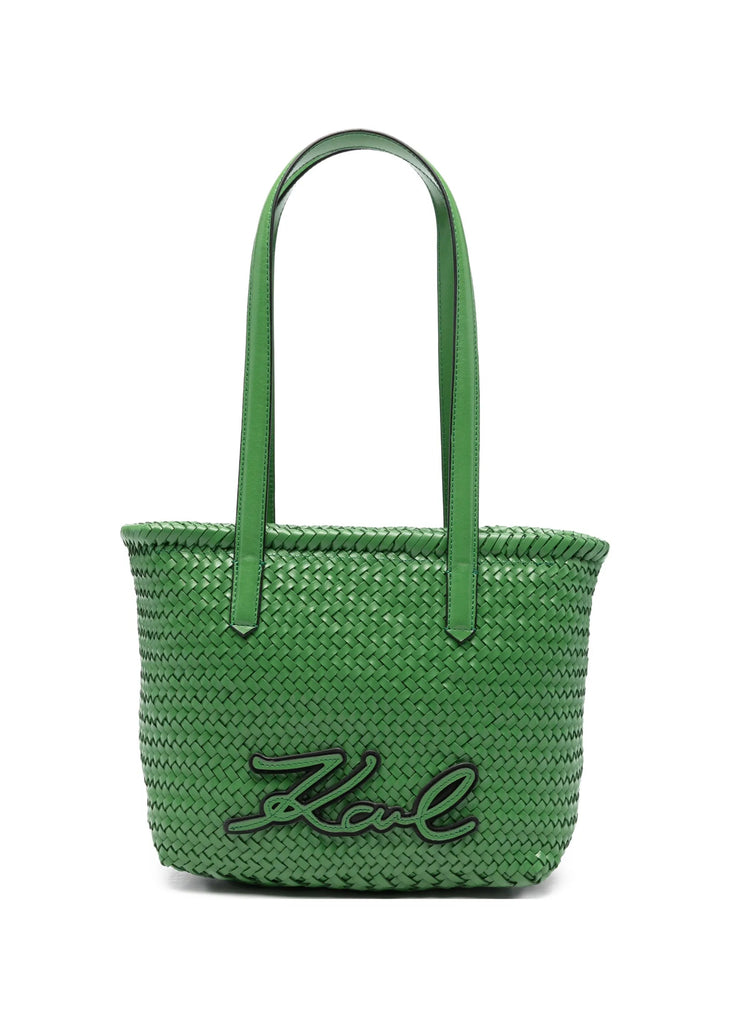BORSA K/SIGNATURE BRAND SM TOTE KARL LAGERFELD