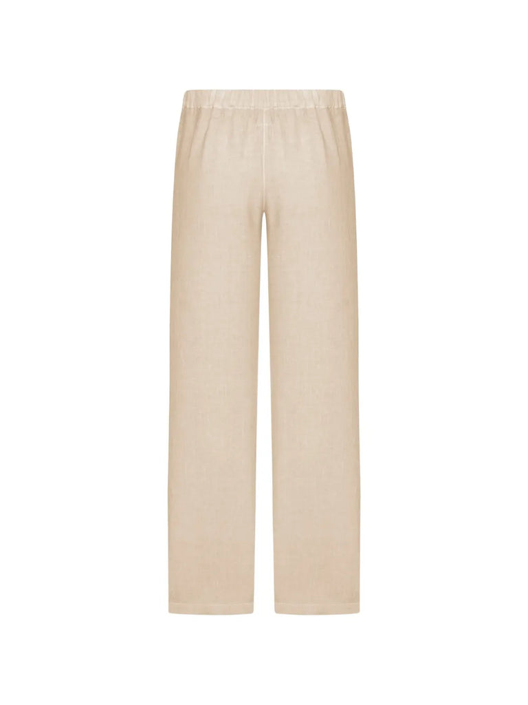 PANTALONI GAMBA LARGA LINO 120% LINO