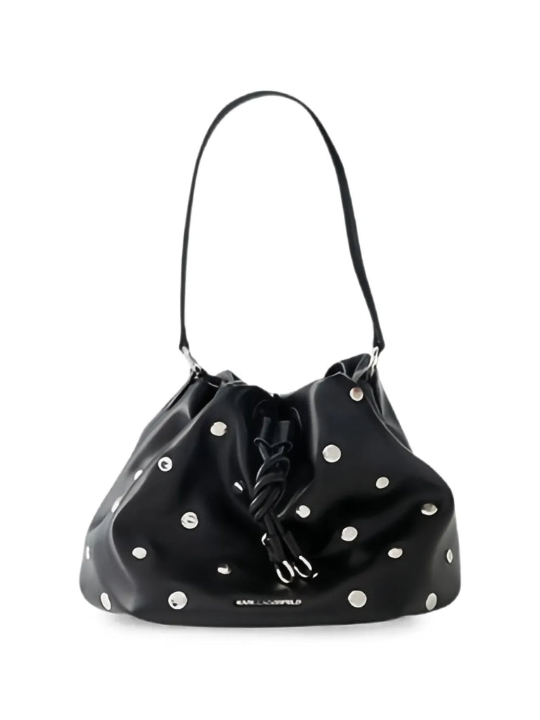 BORSA A SECCHIELLO CON BORCHIE KARL LAGERFELD