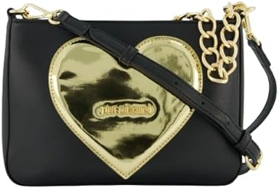 BORSA TACOLLA LOGO ORO CUORE   LOVE MOSCHINO